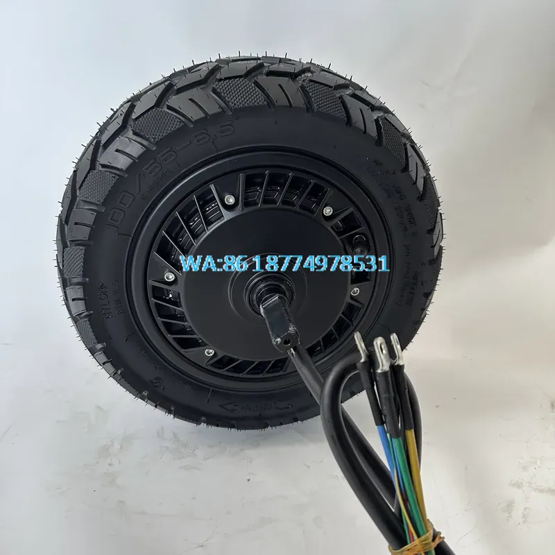 60V 5000W Brushless Hub Motor - Wmwmnu 11인치 듀얼 홀 60V 72V