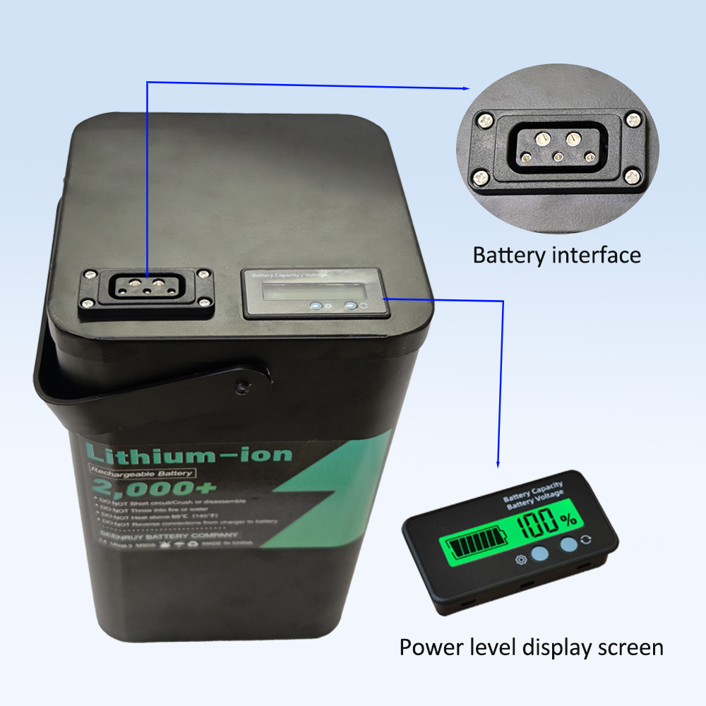 5A 충전기가 장착된 NIU M+/ U+/ U2 전기  - 72V 30Ah Lifepo4 Battery Pack 리뷰 및 가격